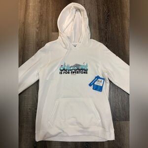 Columbia White One Piece Hoodie